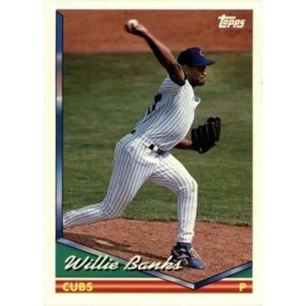1994 Topps Traded Willie Banks 15T Chicago Cubs